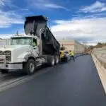 Dump truck of Asphalt